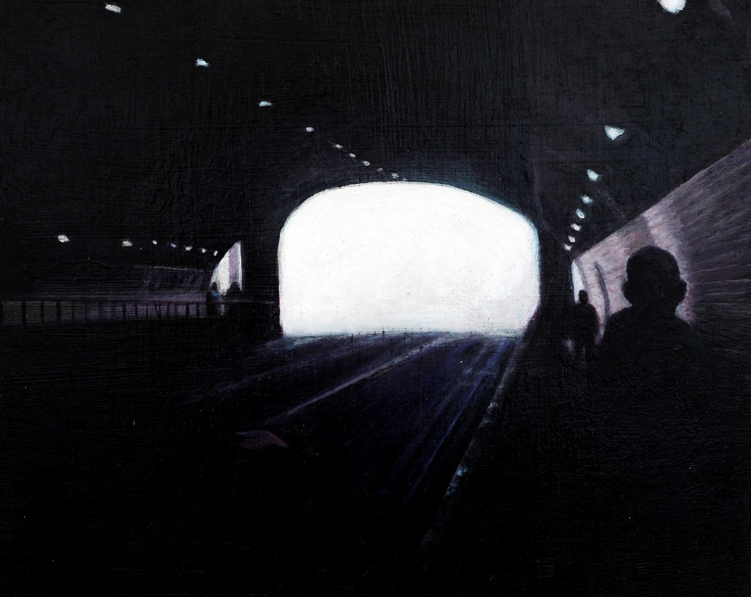 Stockton Tunnel, San Francisco by Hugo Kobayashi