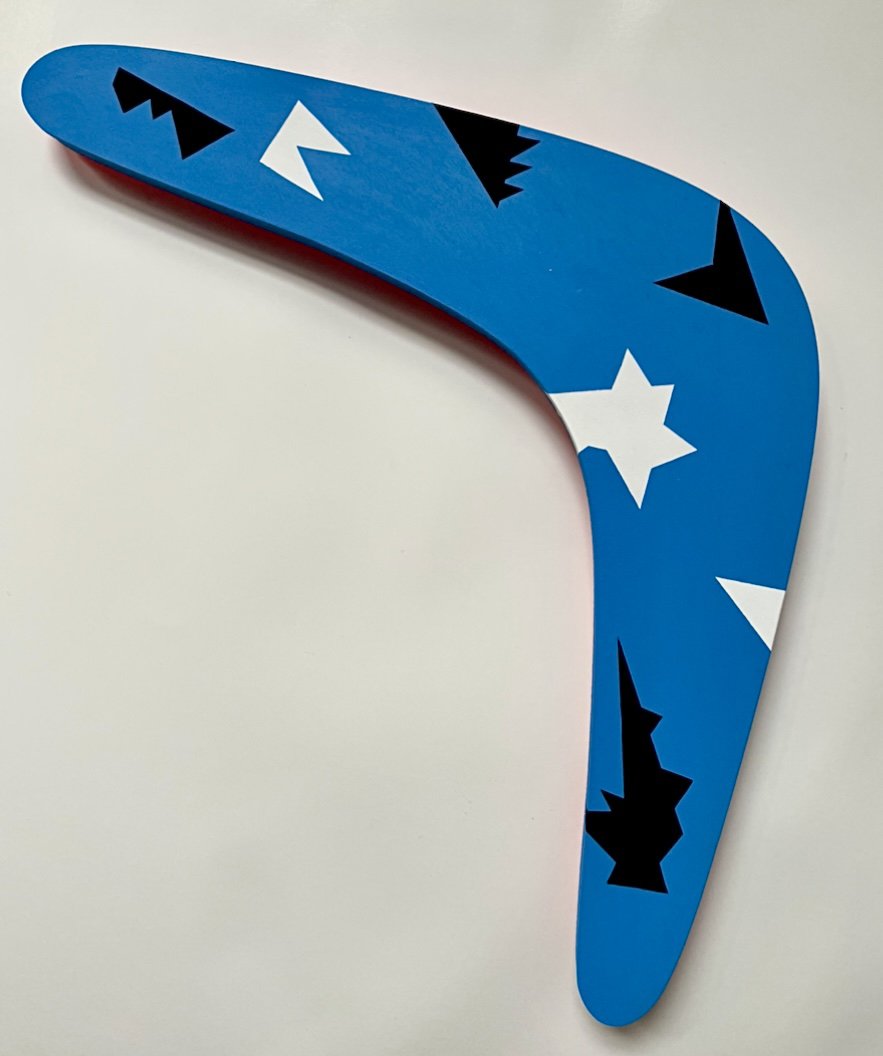 Unidentified Flying Boomerang by Kelly DeFayette