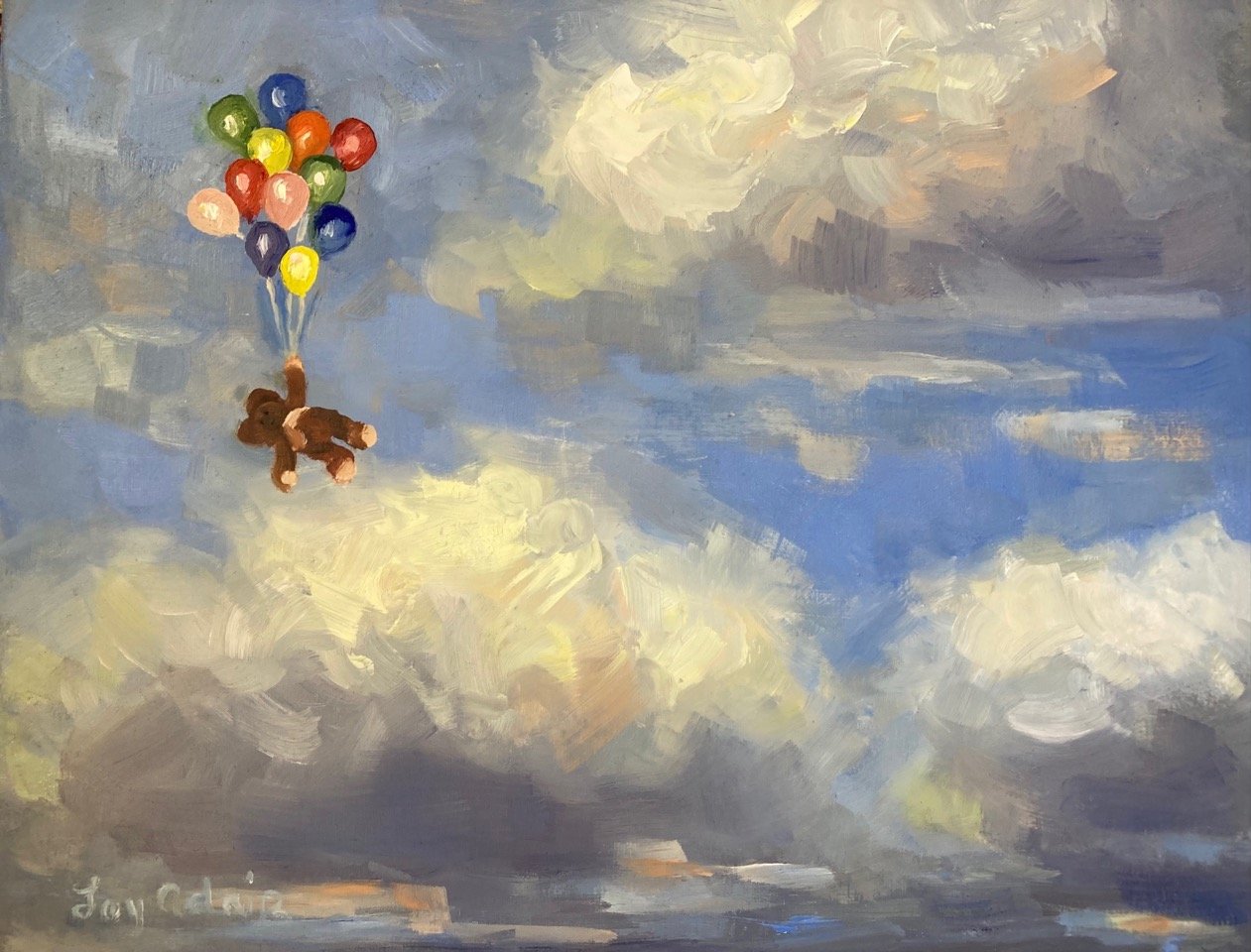Happiness in the Clouds by Loretta Loy-Adair