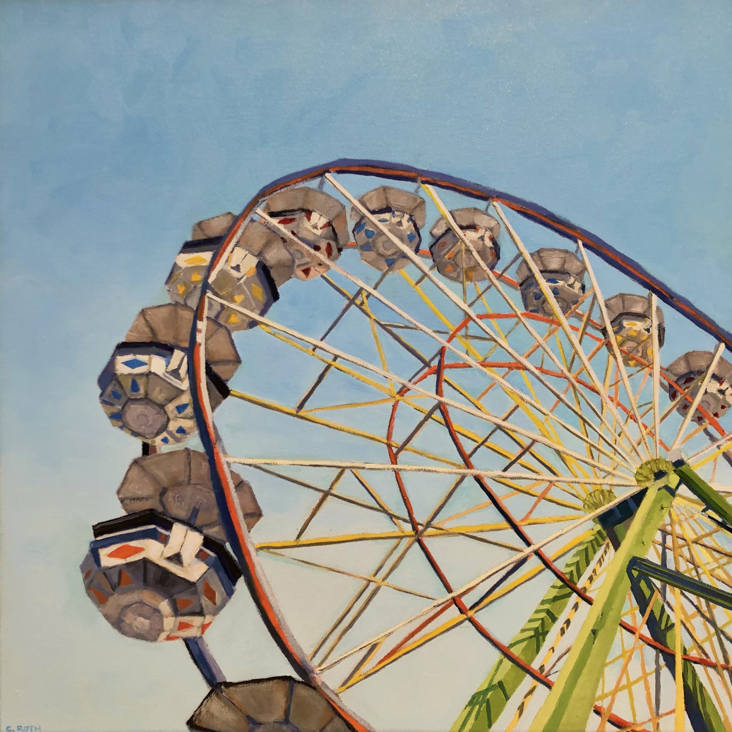 First Ride at the Fair by Carla Roth
