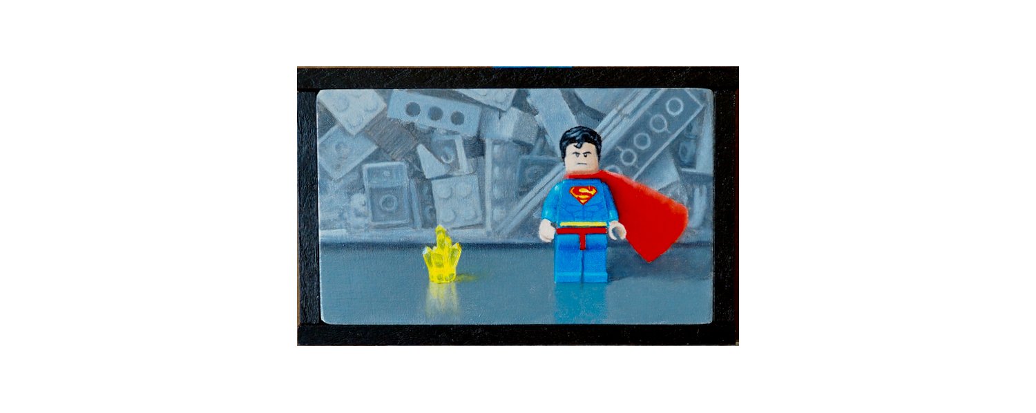 Superman with Kryptonite by David Gershon