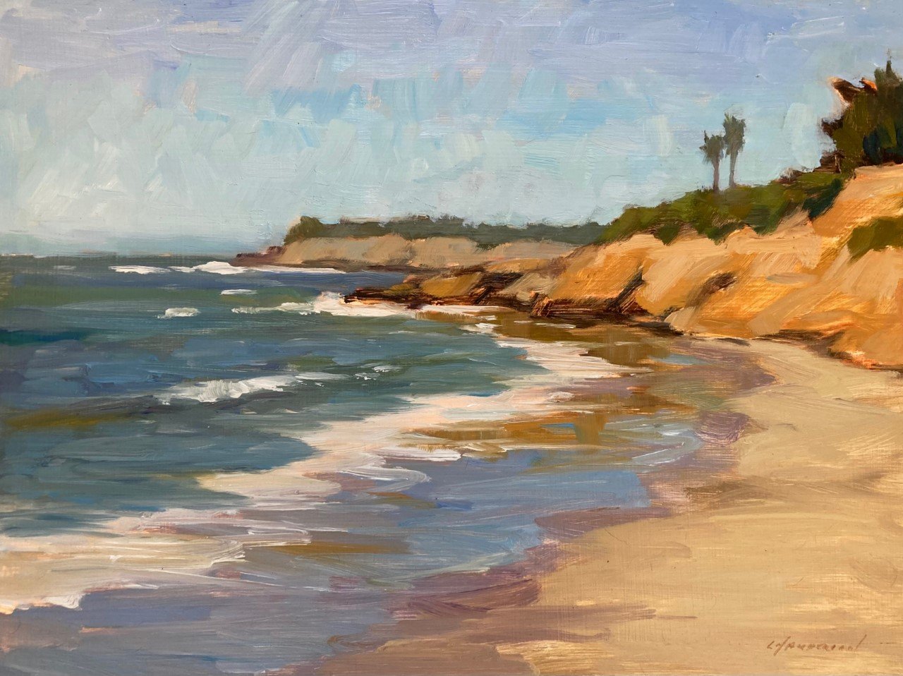 East Cliff, Santa Cruz by Michael Chamberlain