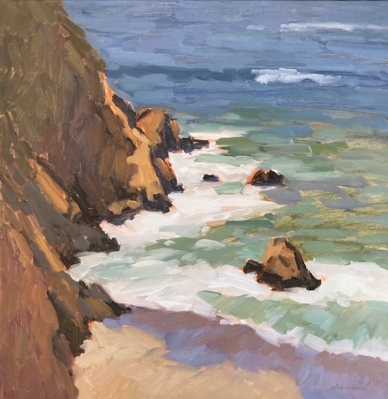 Gray Whale Cove by Michael Chamberlain