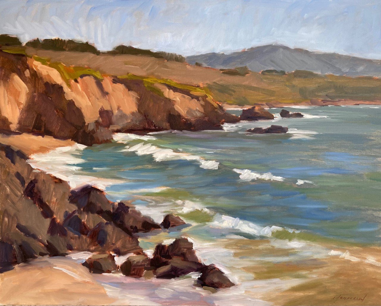 Pigeon Point Cove by Michael Chamberlain