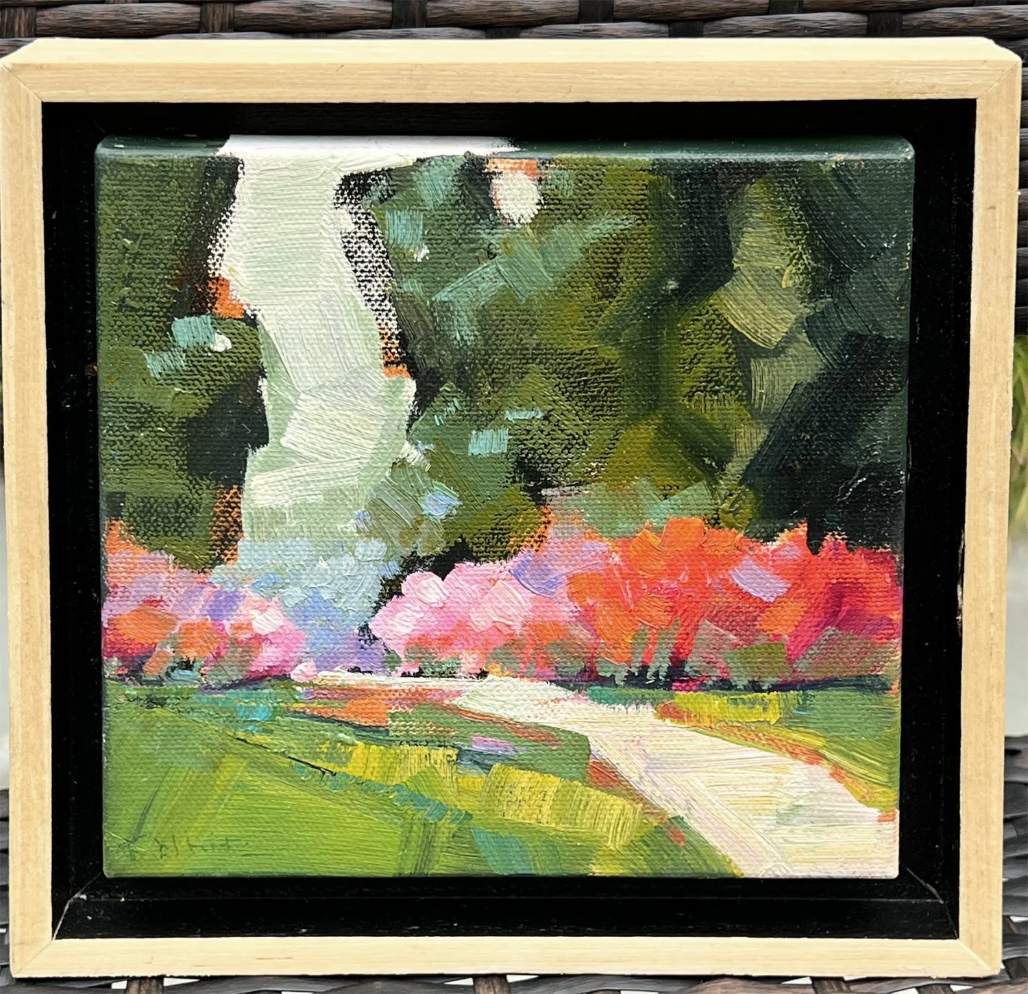 KWhite-1-MendocinoGardenPathFRAMED,6x6.jpg