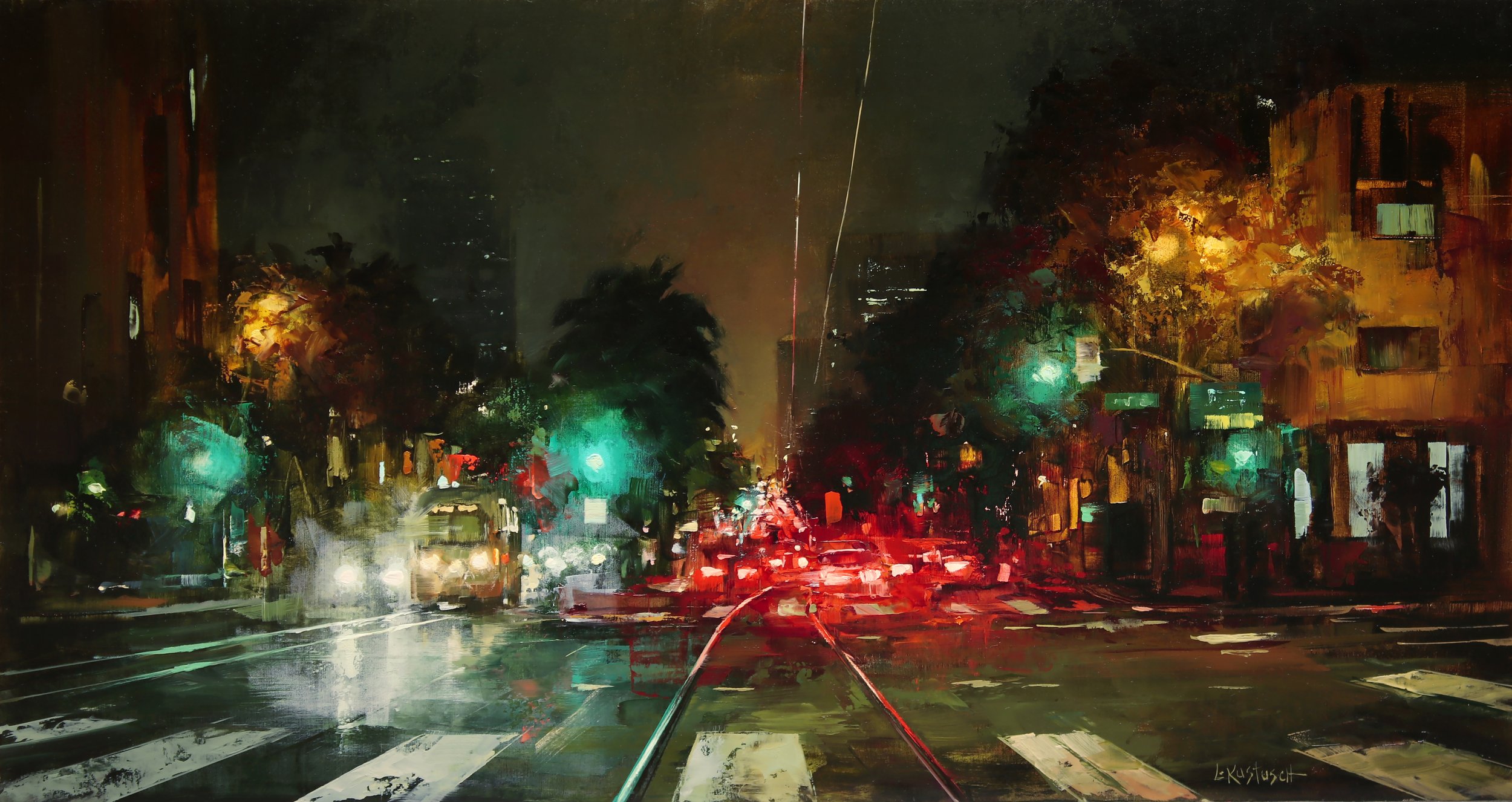 Lights on Market by Lindsey Kustusch