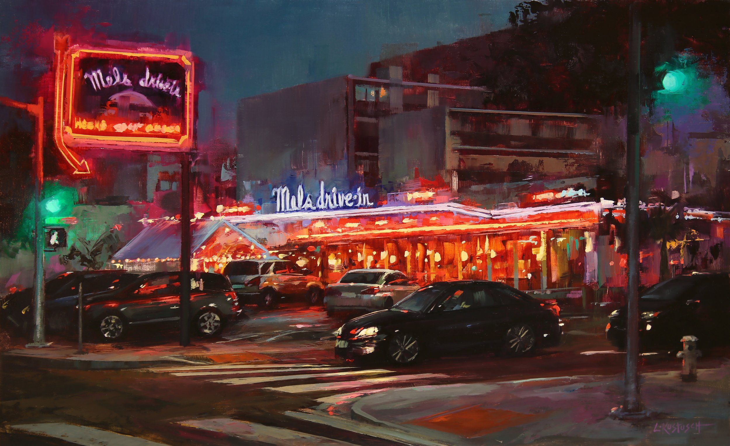 Mel's Drive-In by Lindsey Kustusch