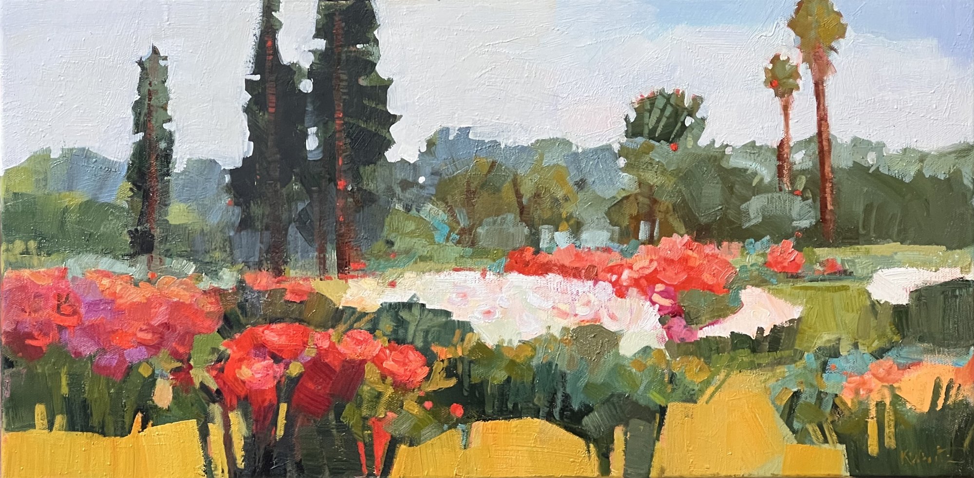 South Bay Rose Garden by Karen White