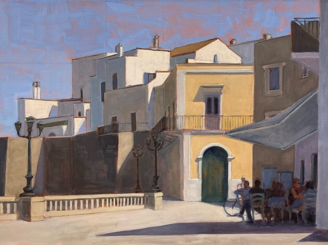 Piazza on the Adriatic by Bruce Katz