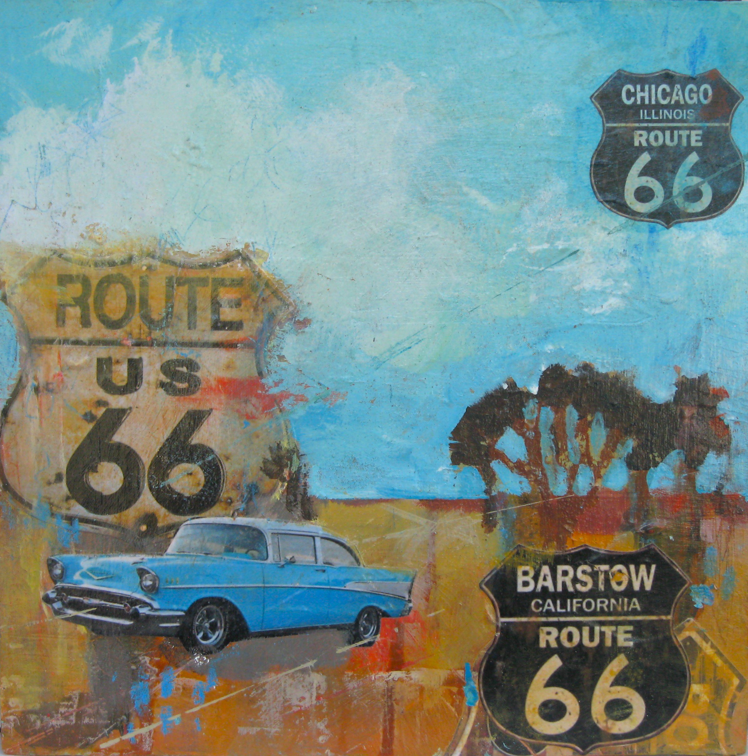 Head out on the Highway by Kathleen Wolf