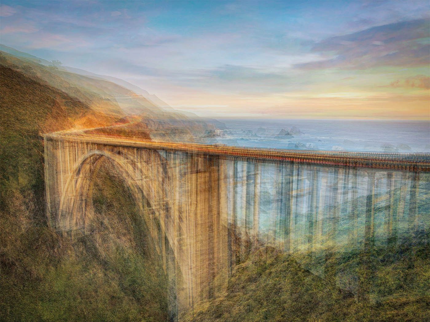 On the Road to Big Sur by Pep Ventosa
