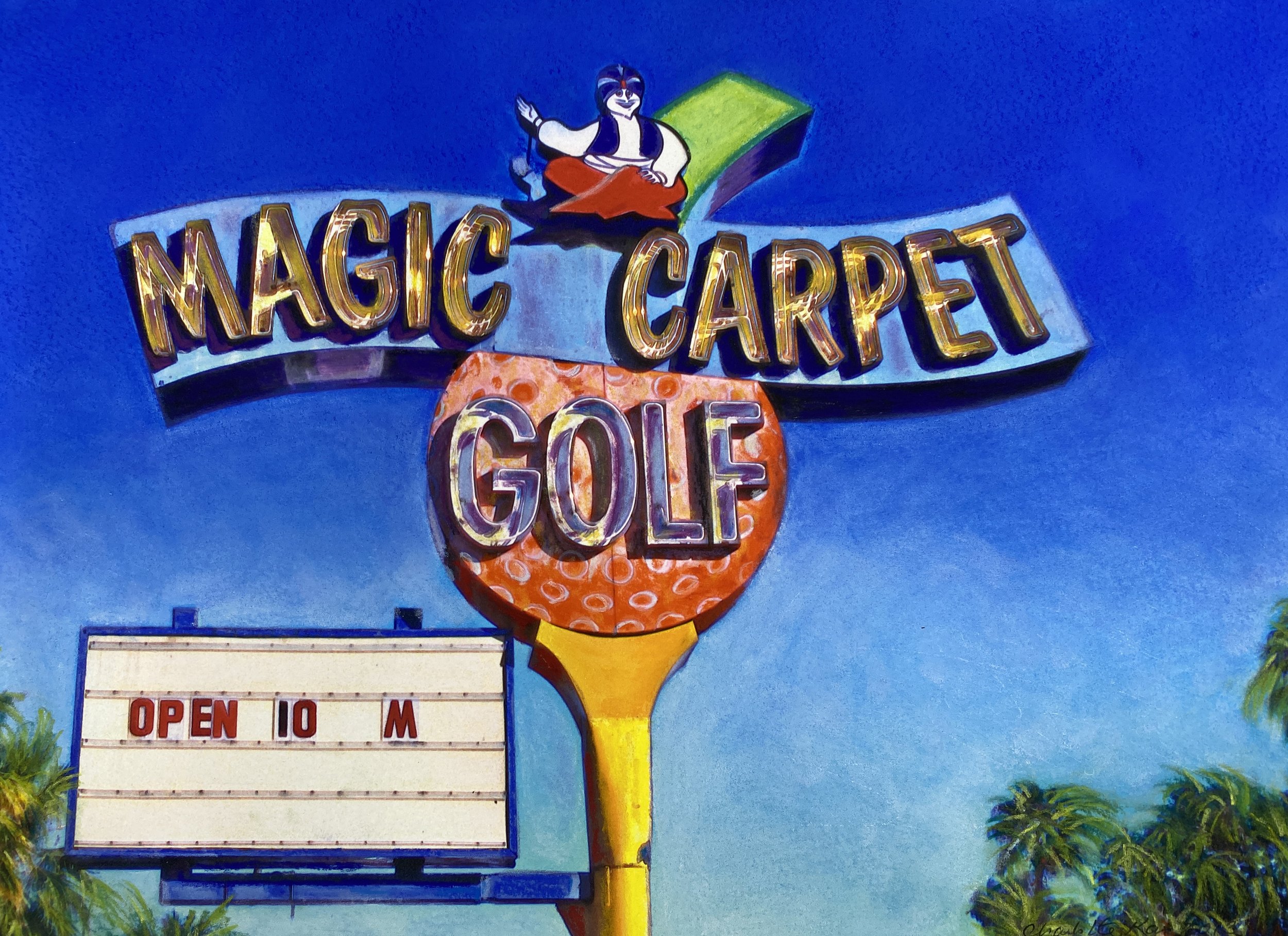 Magic Carpet Golf by Charlotte Kay