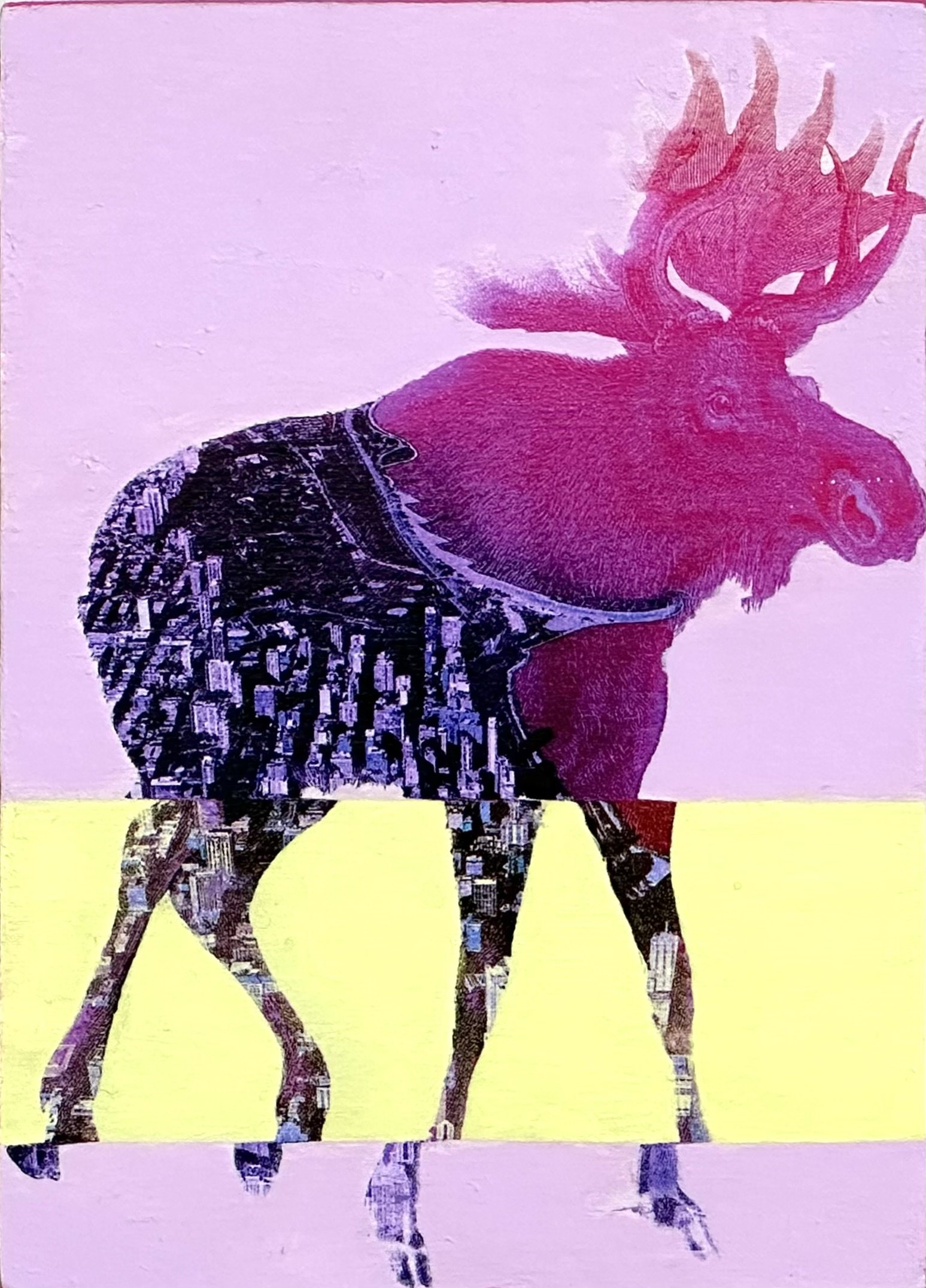Urban Moose by Karen Olsen-Dunn