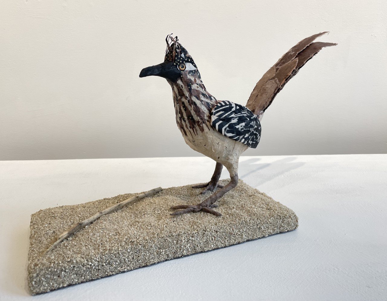 Roadrunner with Base by Nancy Overton