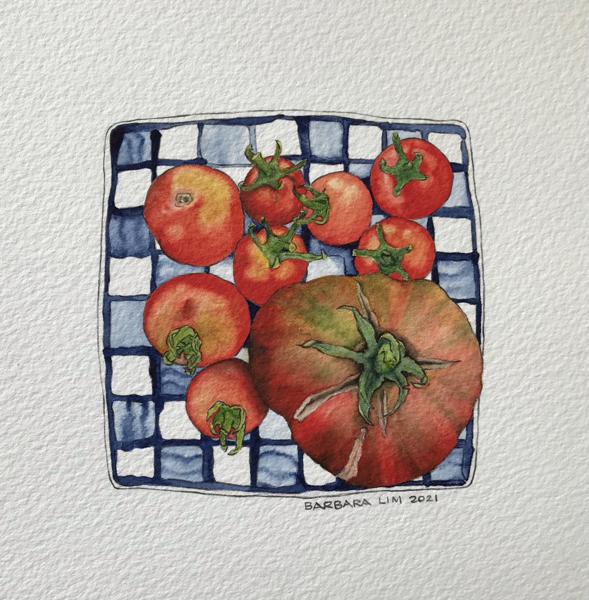 Tomatoes no. 8 by Barbara Lim