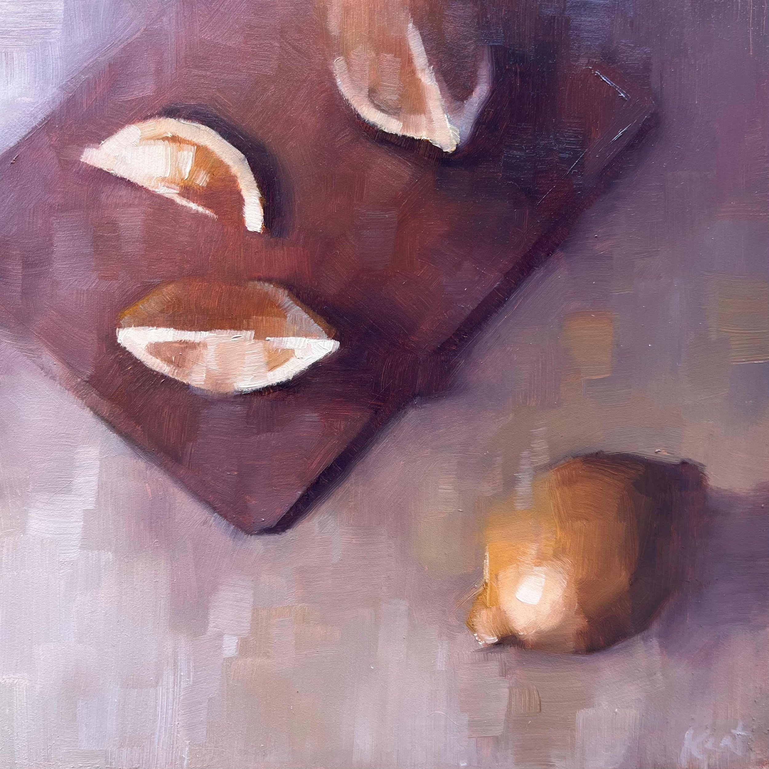 Lemon Study in Complementary Colors by Christina Kent