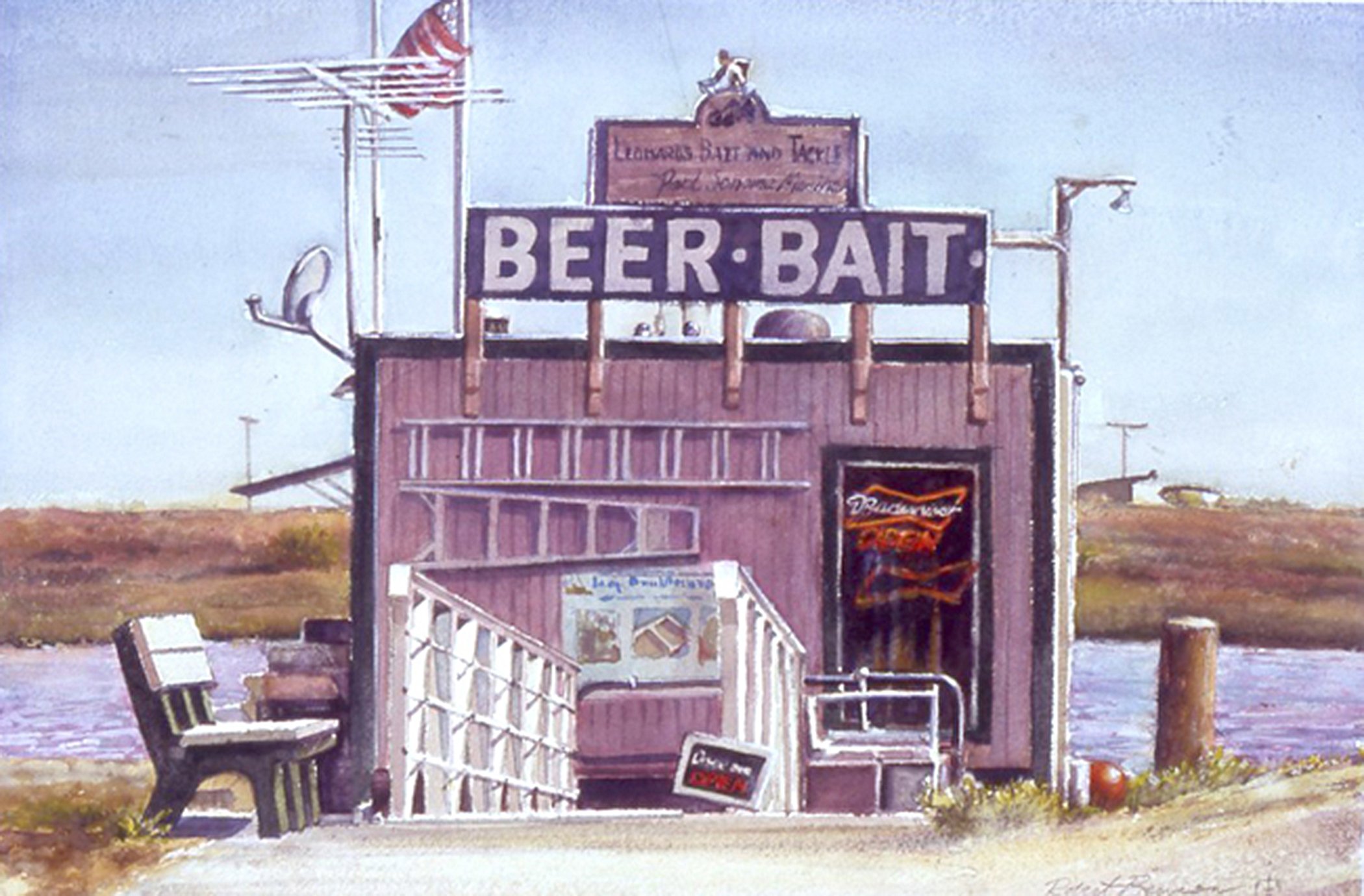 Beer Bait by Robert Benson