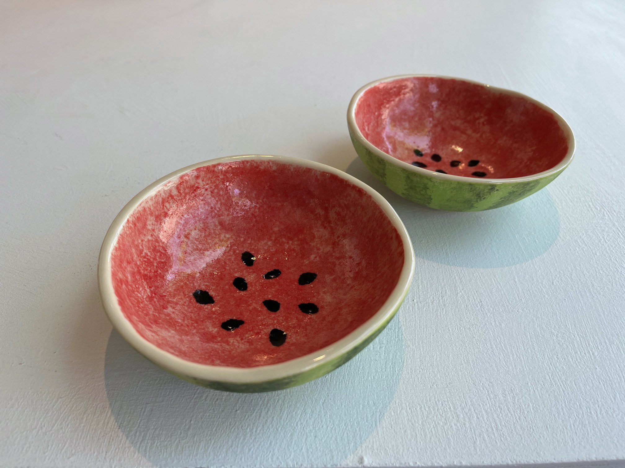 Watermelon Bowls by Lorna Newlin