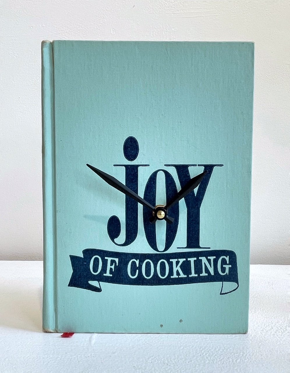 Joy of Cooking Book Clock by Jim Rosenau