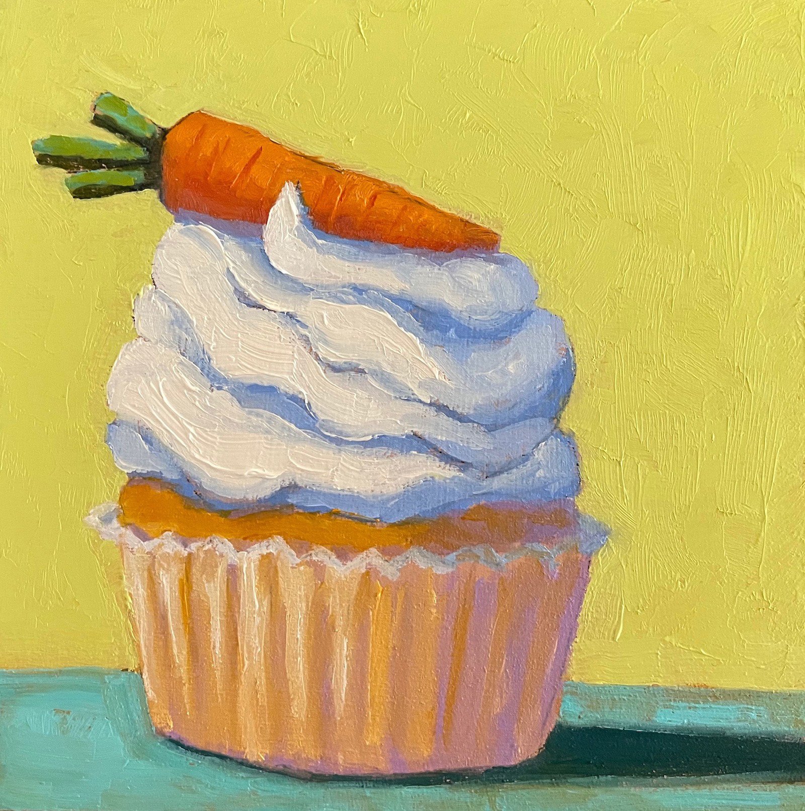 Carrot Cupcake by Pat Doherty