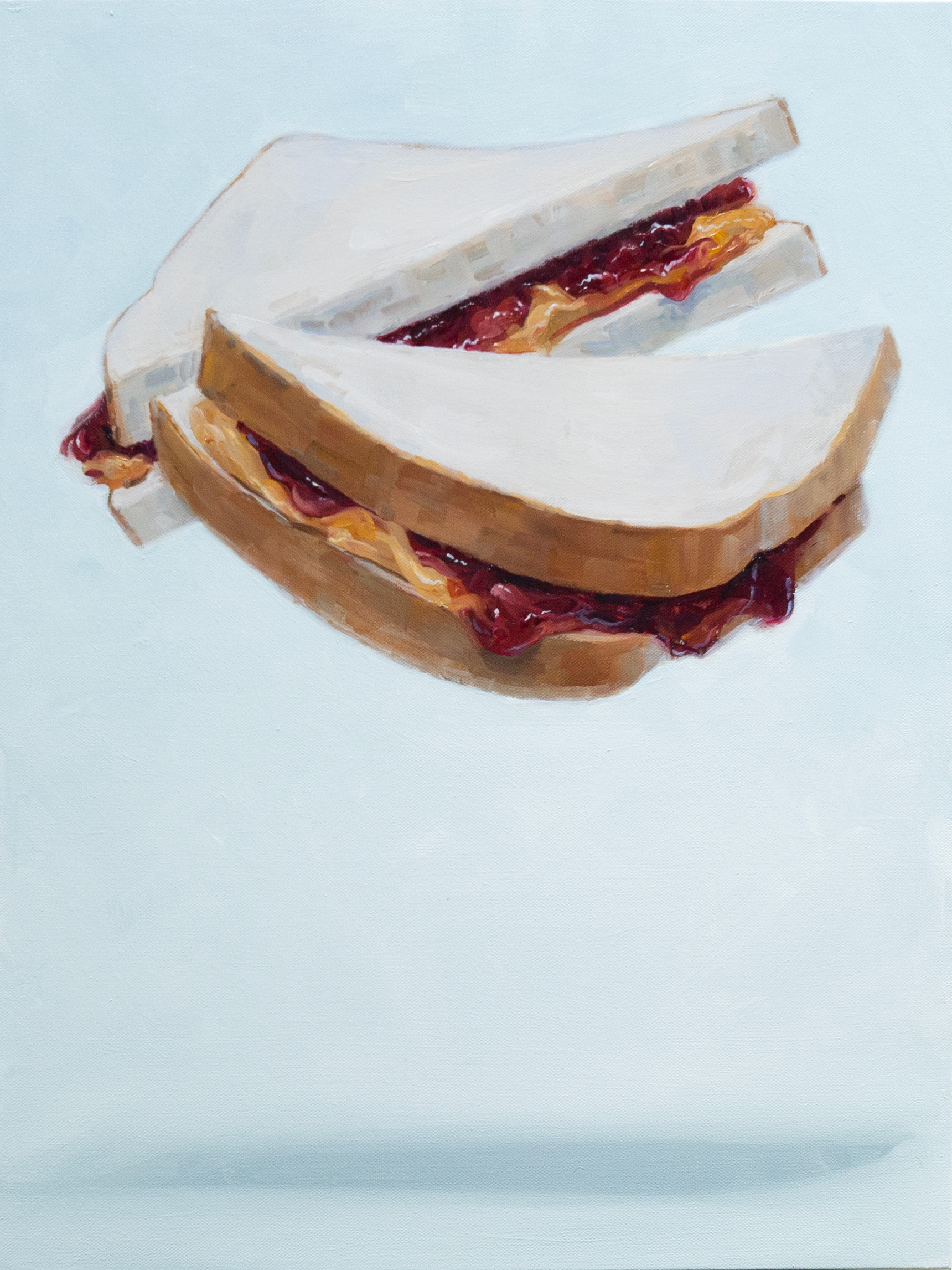 Falling Still Life with PB&J by Tom Giesler