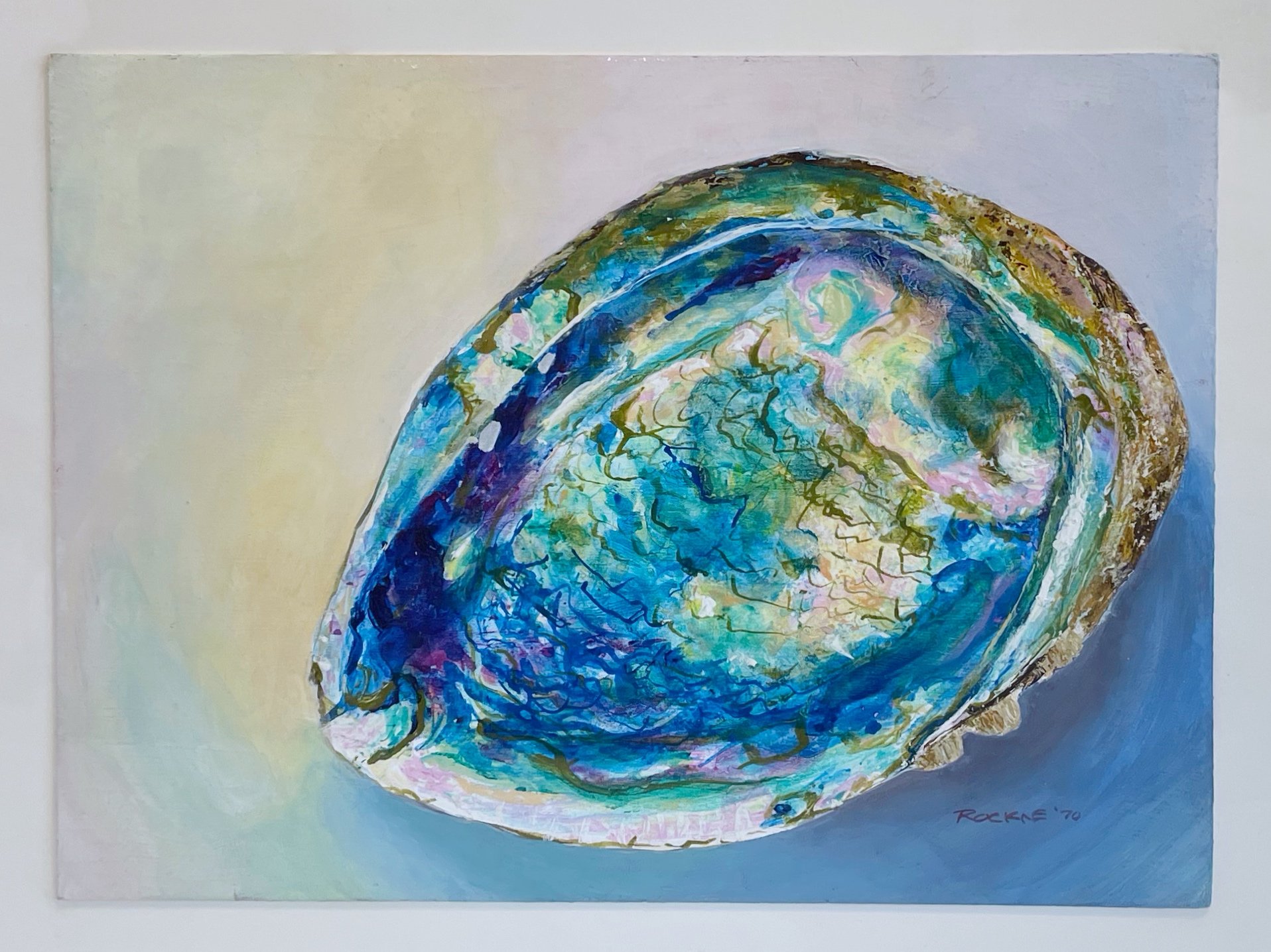 Blue Abalone by Phyllis Rockne