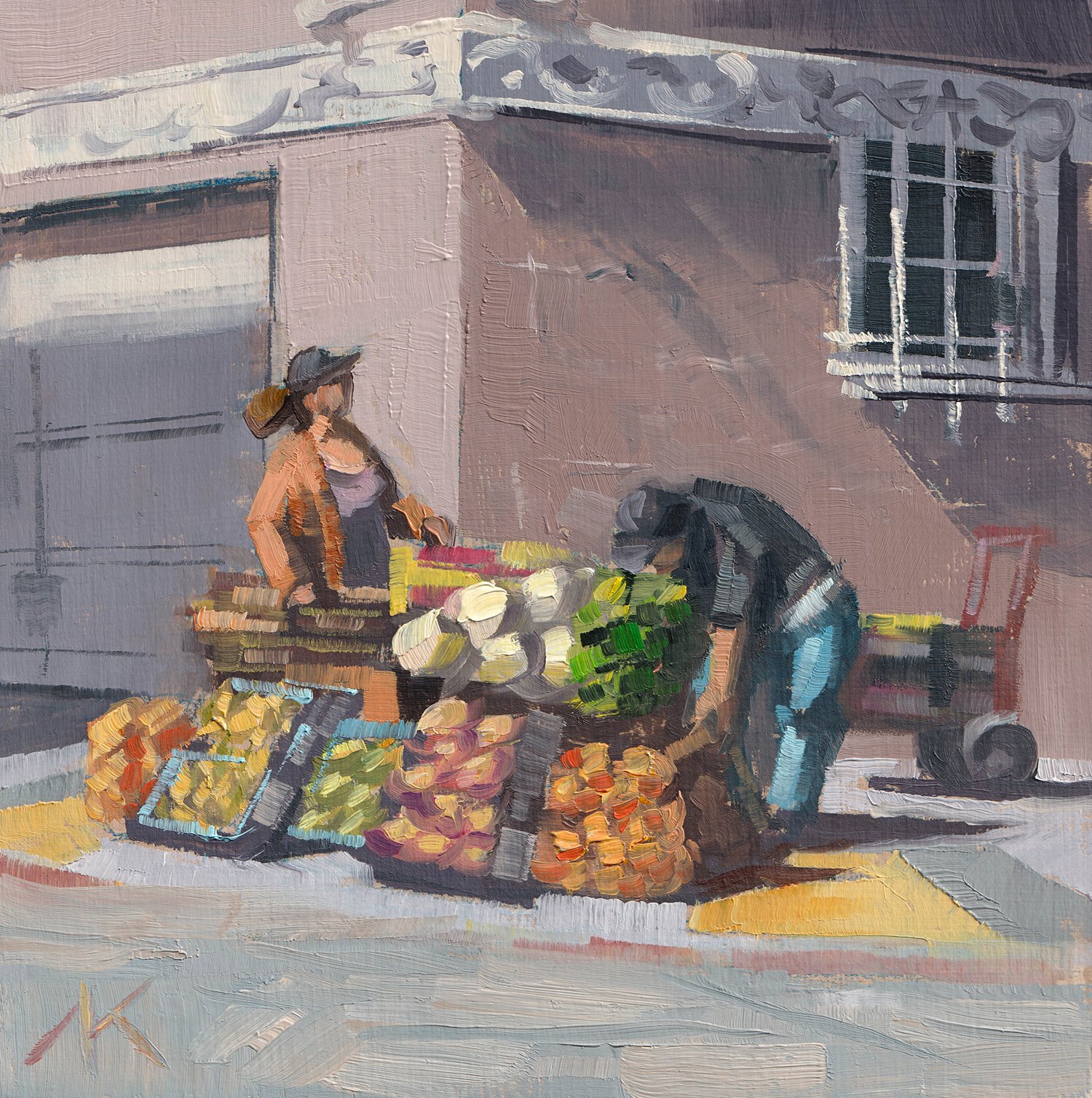 The Fruit Stand by Mila Kirillova