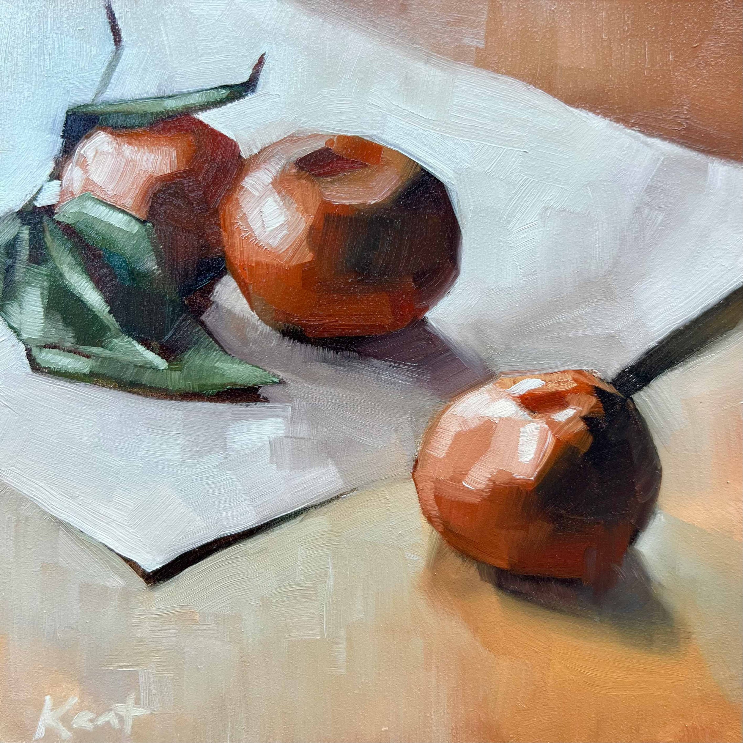Mandarins in Soft Light by Christina Kent