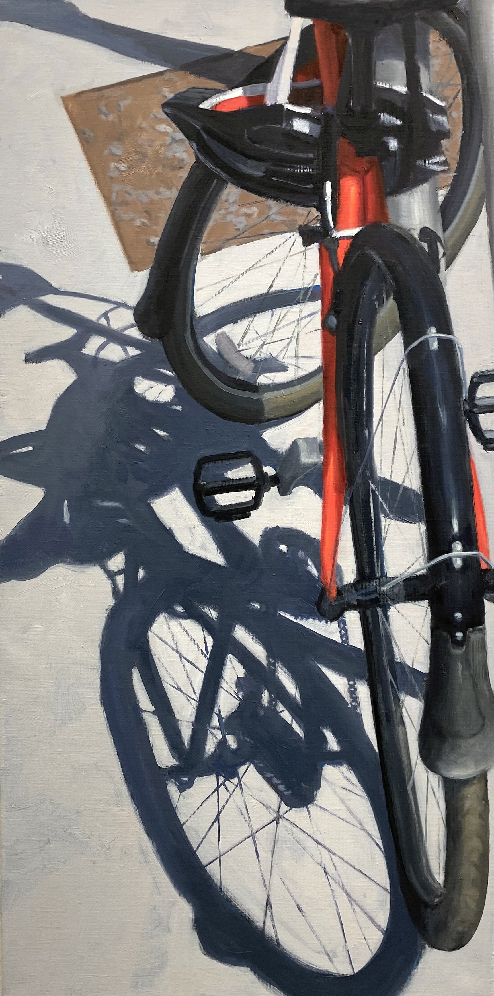 Bike Shadows by Bruce Katz