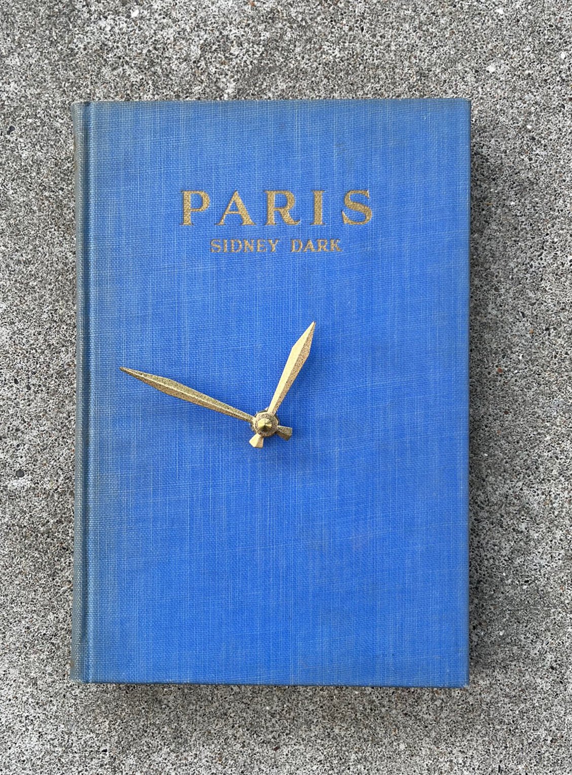 Paris Book Clock by Jim Rosenau