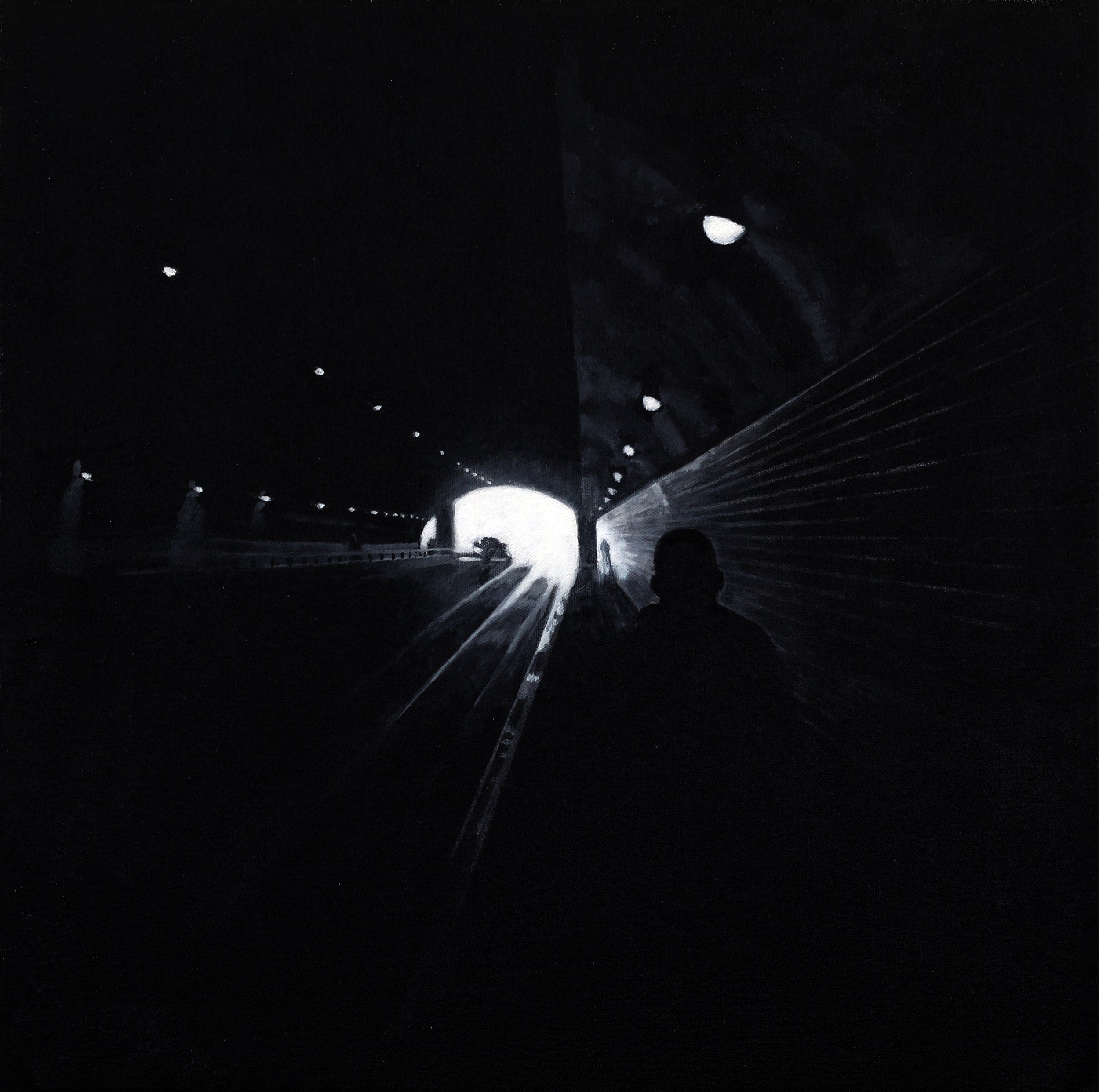 Walking to Chinatown (Stockton Tunnel, San Francisco) by Hugo Kobayashi