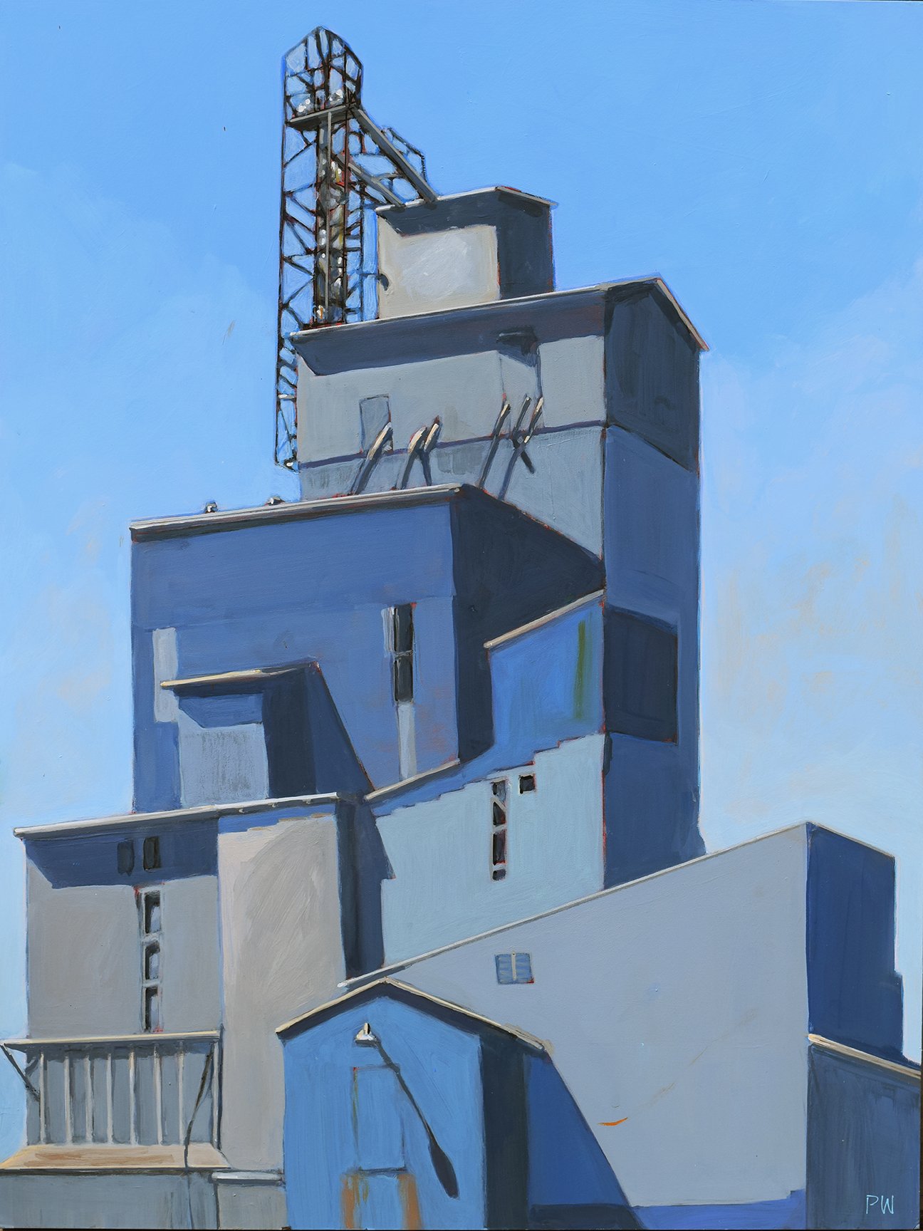 Grain Mill (Petaluma) by Patrice Wachs