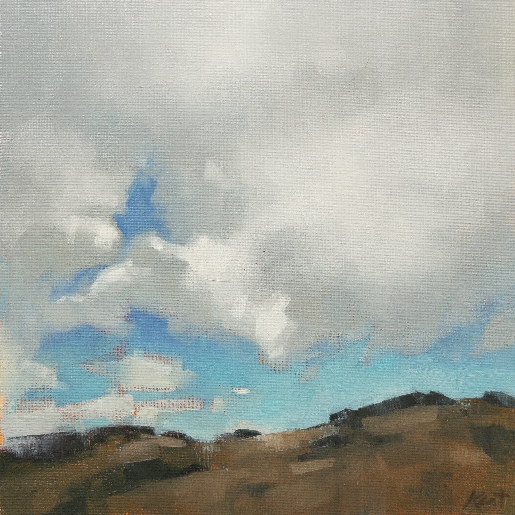 Clouds over Arastradero by Christina Kent