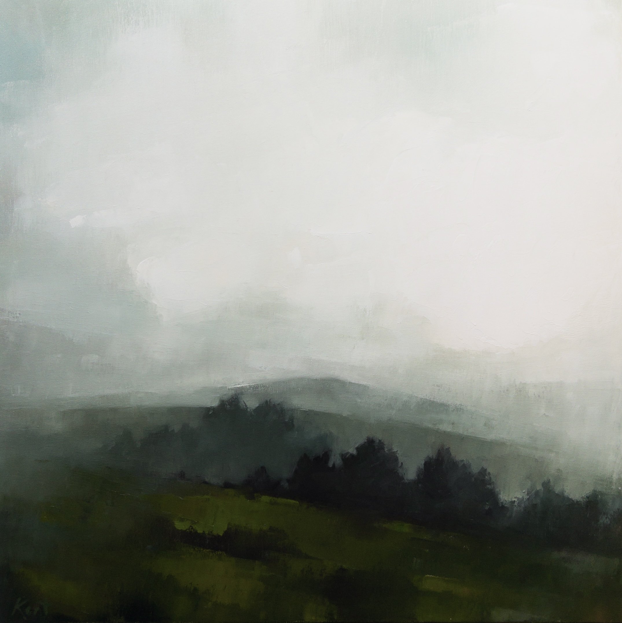 Fog on Mt. Tam by Christina Kent