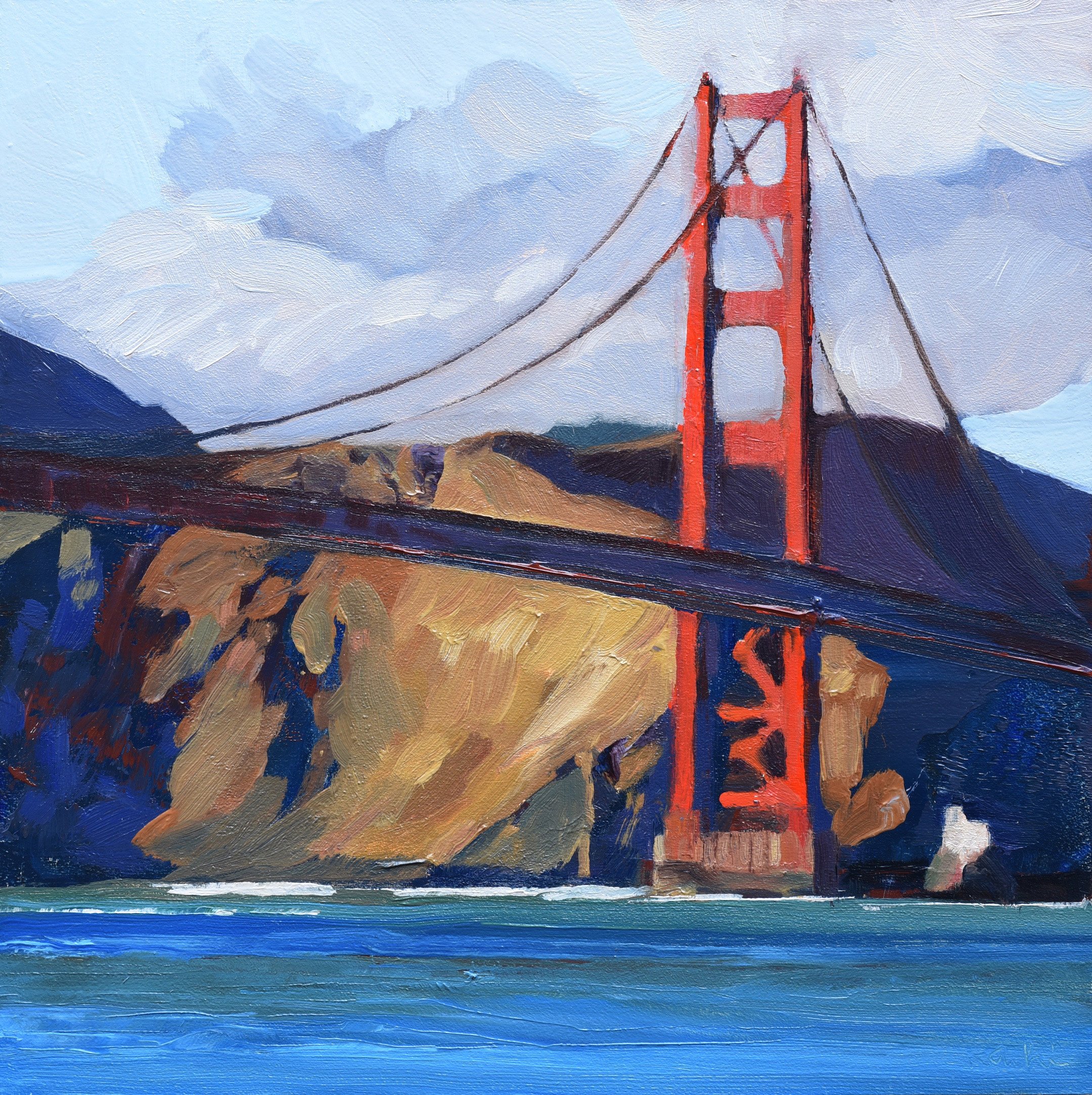 Golden Gate at Lime Point by Kanna Aoki