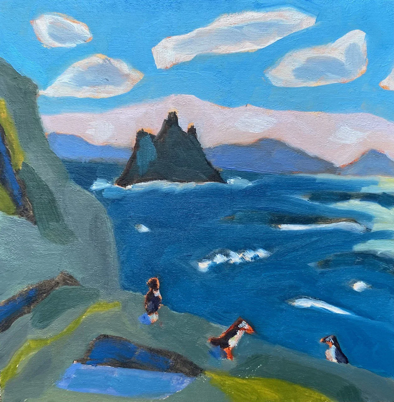 MMcDermott-Skellig Puffins.jpg