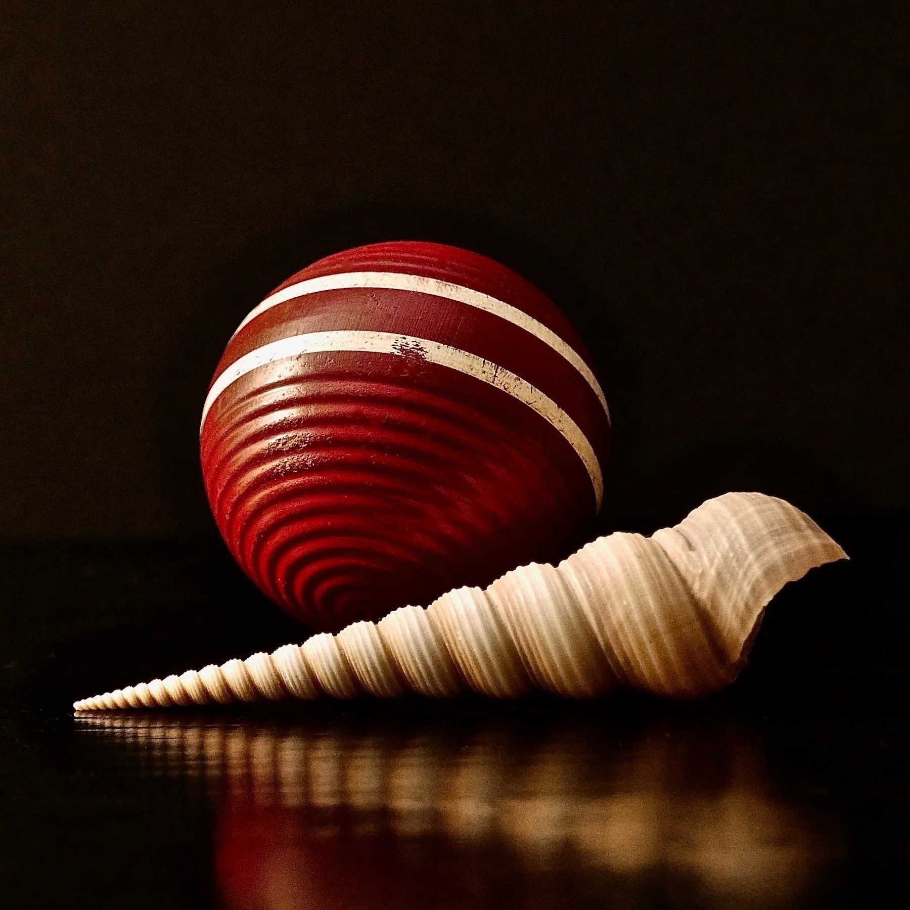 JAbrahams_Red Ball with Shell.jpg
