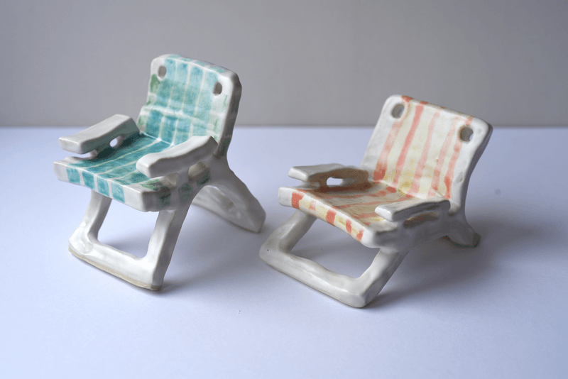 Beach Chairs by Kanna Aoki