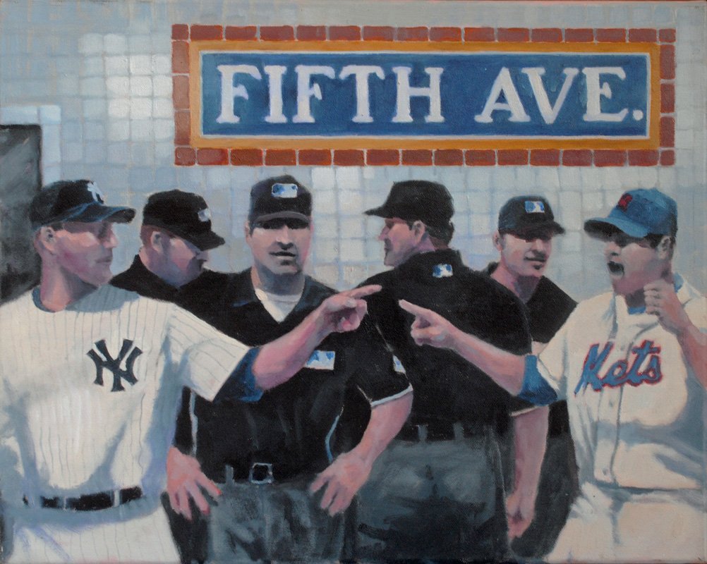 Ready for Subway Series by Jon Francis