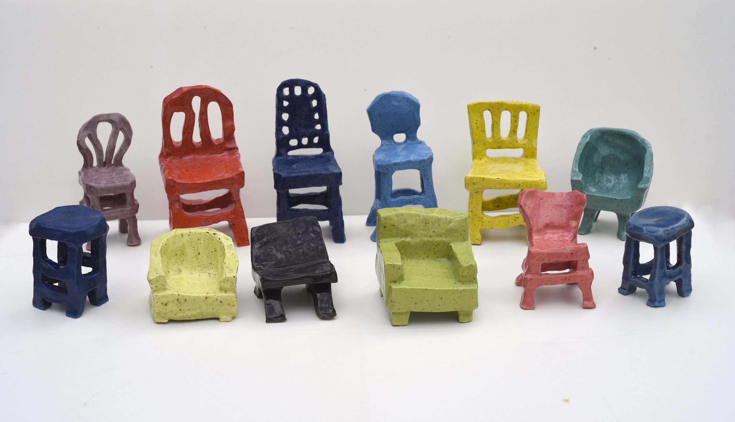 Chairs & Stools by Kanna Aoki