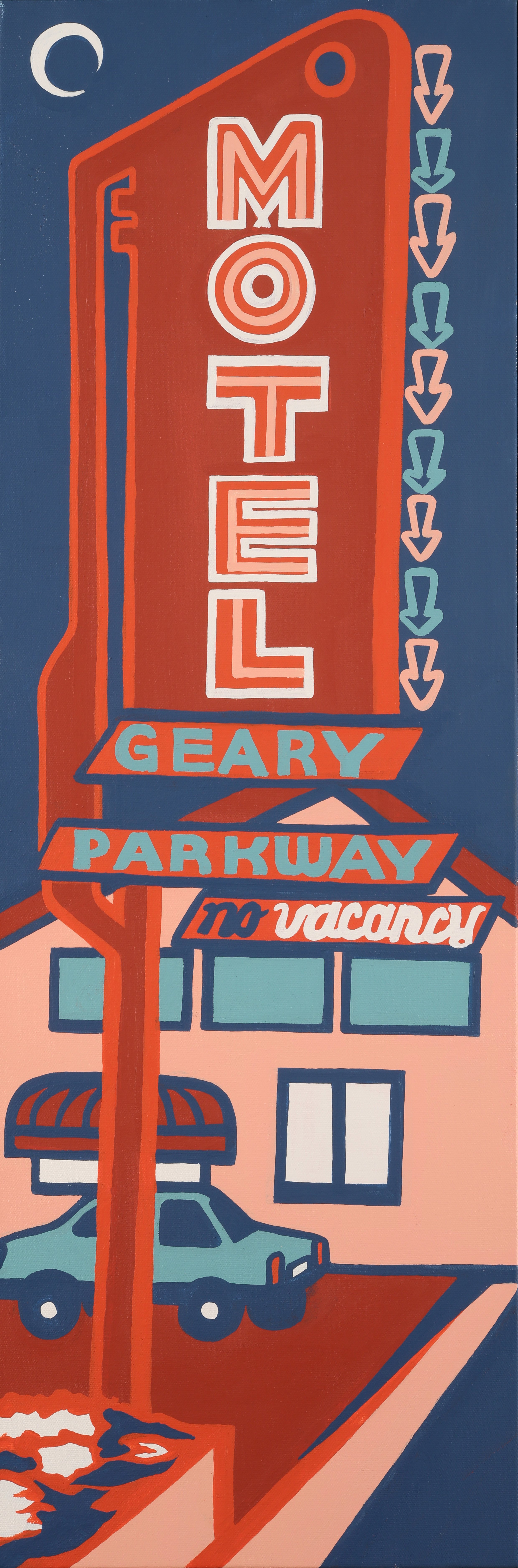 Geary Parkway Motel by Emily Fromm