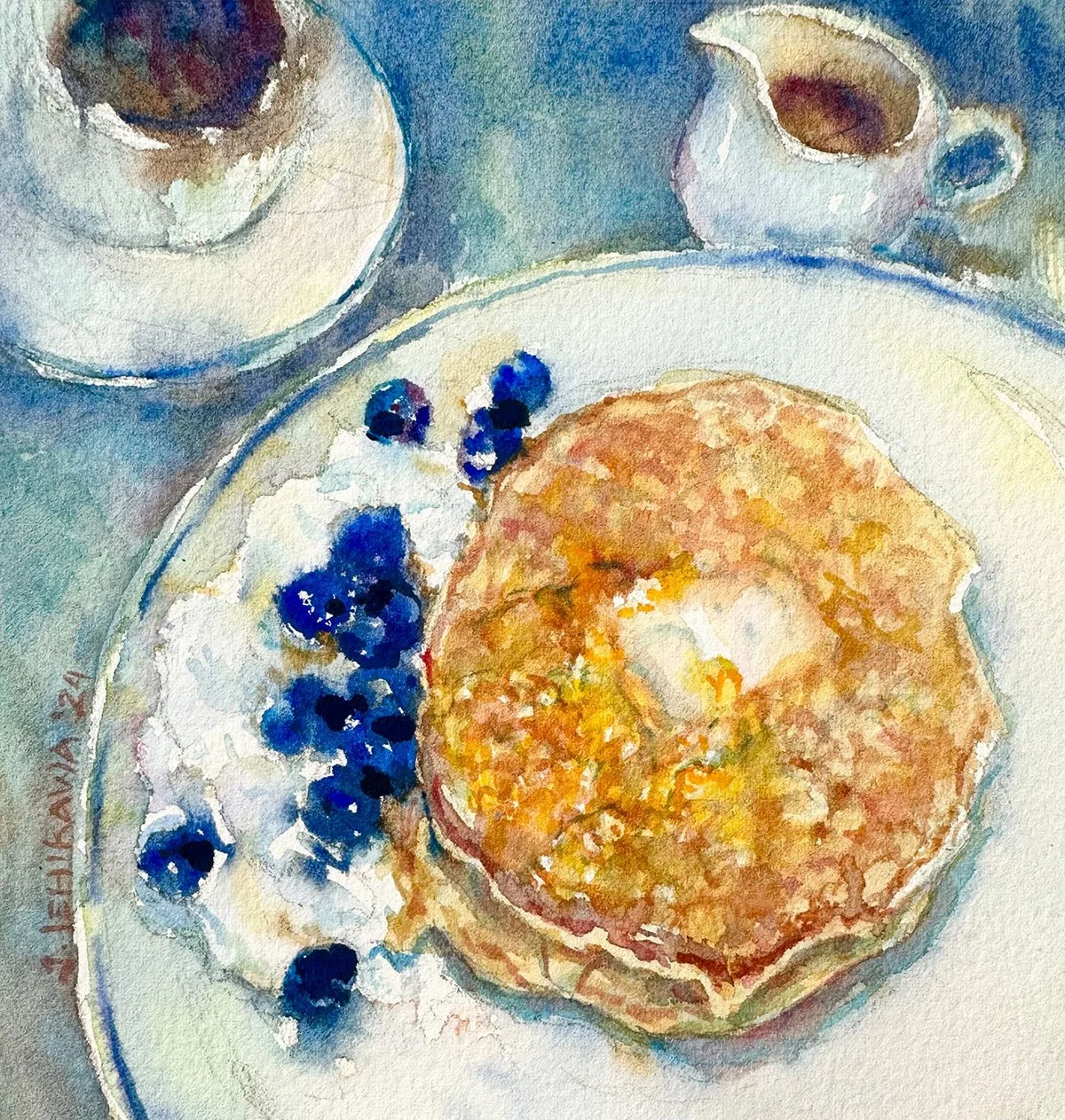 Pancake Breakfast by Jeff Ishikawa
