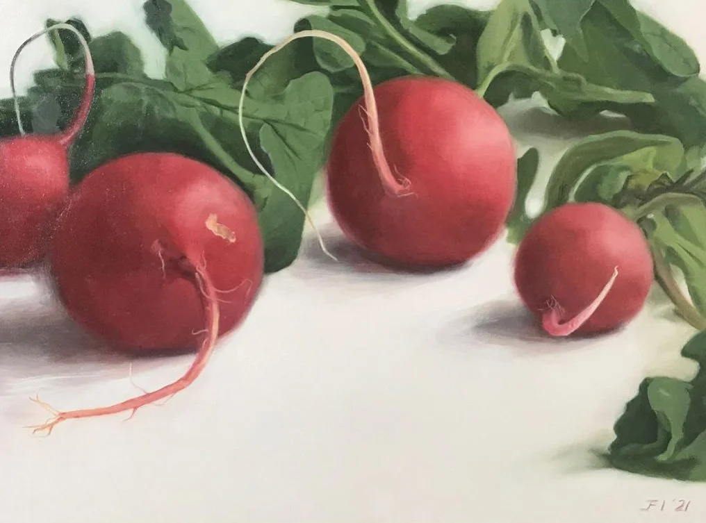Radishes by Jenny Flynn Israel