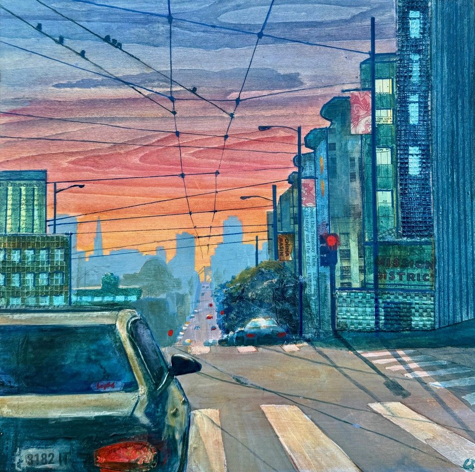 Early Morning Drive by Caroline McClintic
