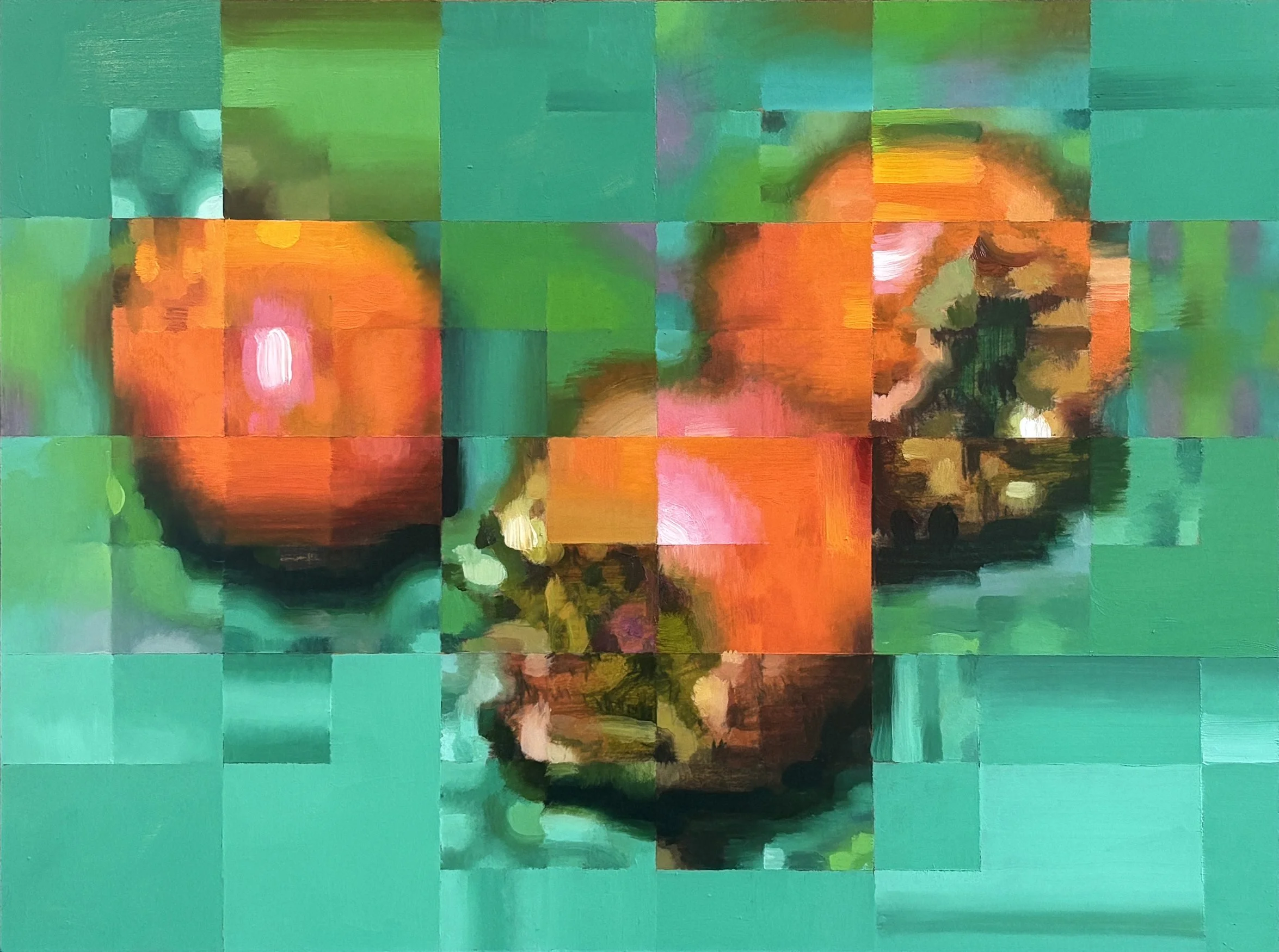 Persimmons Abstracted by Adam Forfang