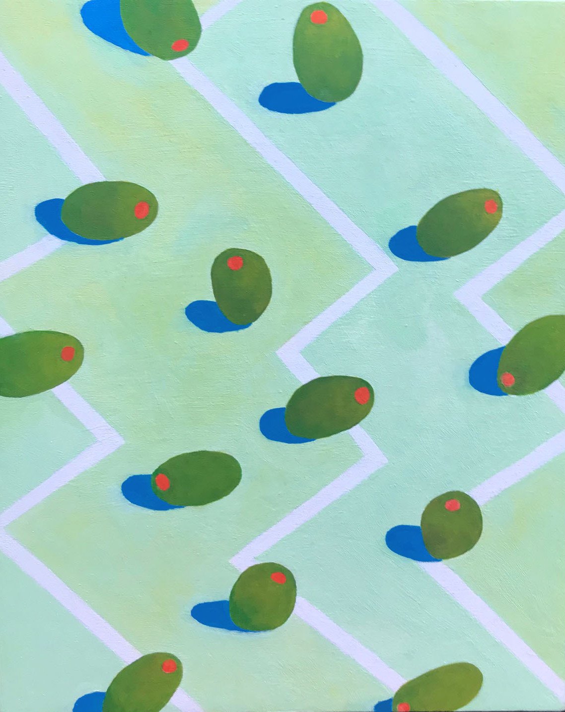 Scatter of Olives by Lee Binswanger
