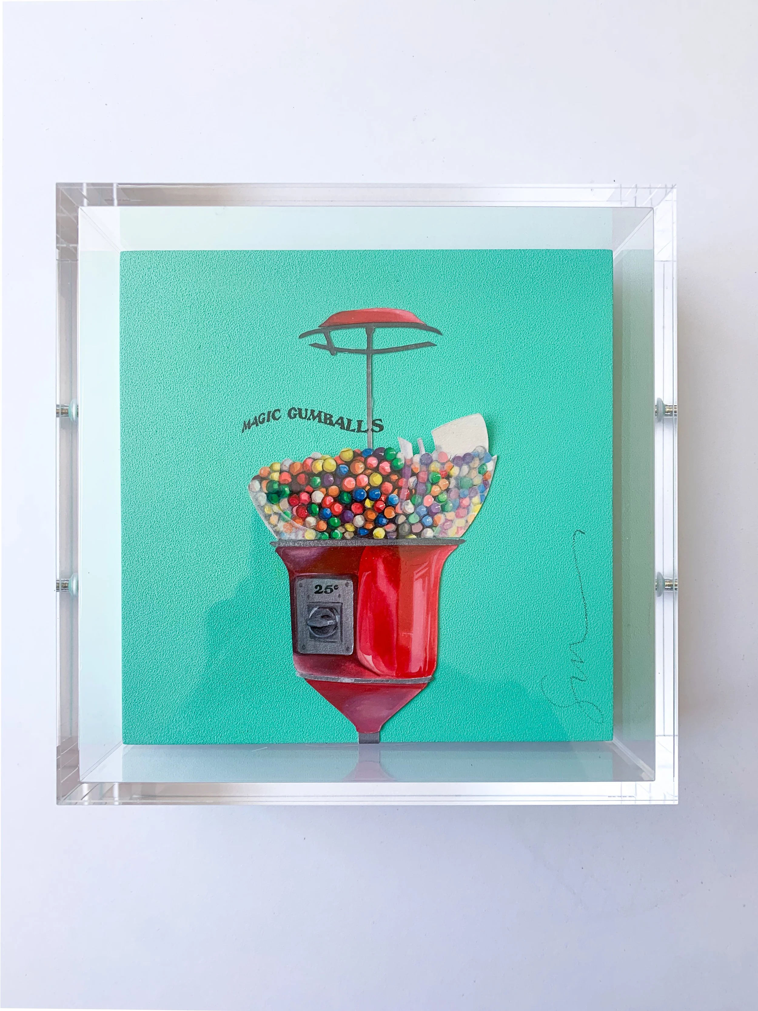 Magic Gumballs at Tennessee Grill by Suze Riley