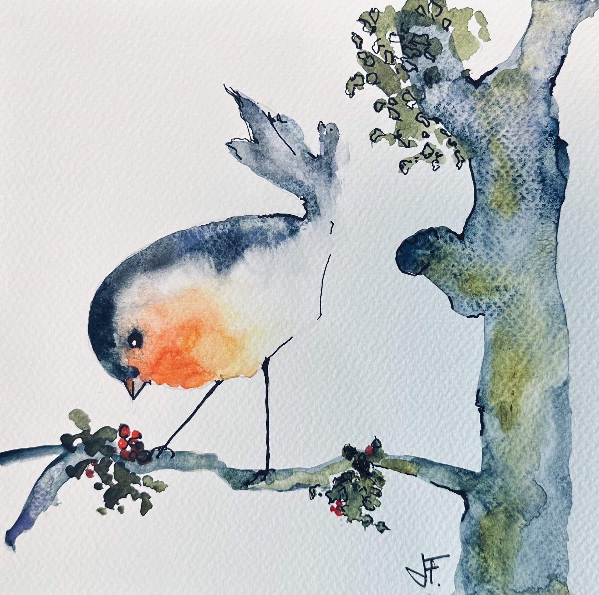 Yummy Berries by Jane Ferguson