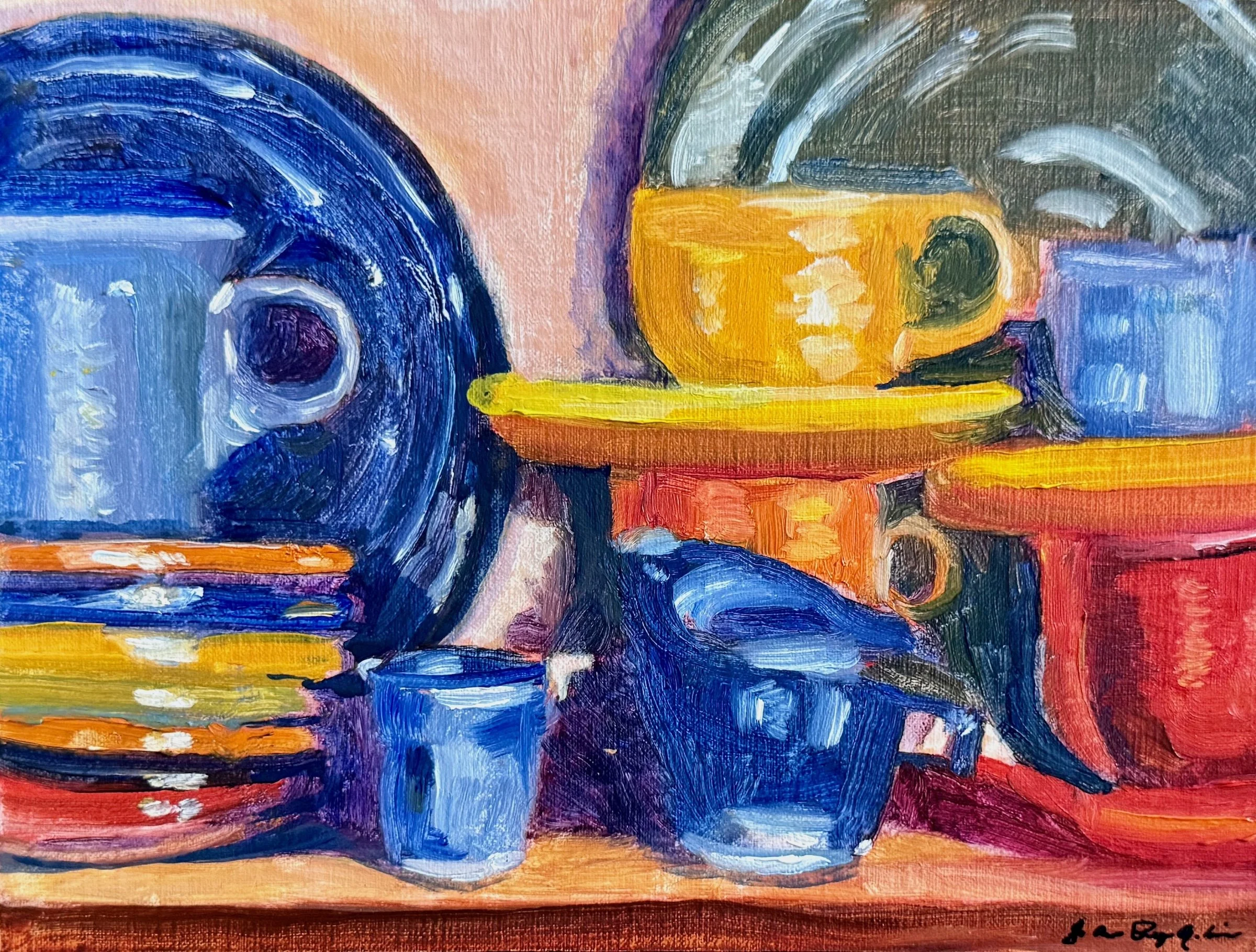 Coffee Klatch by JoAnne Perez Robinson