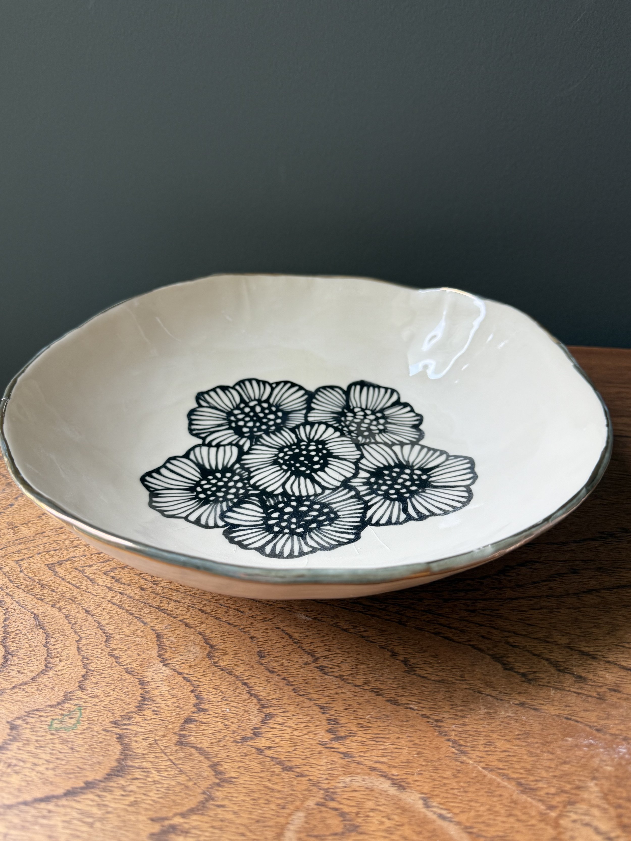 Large Flower Bowl by Nicole Hsieh